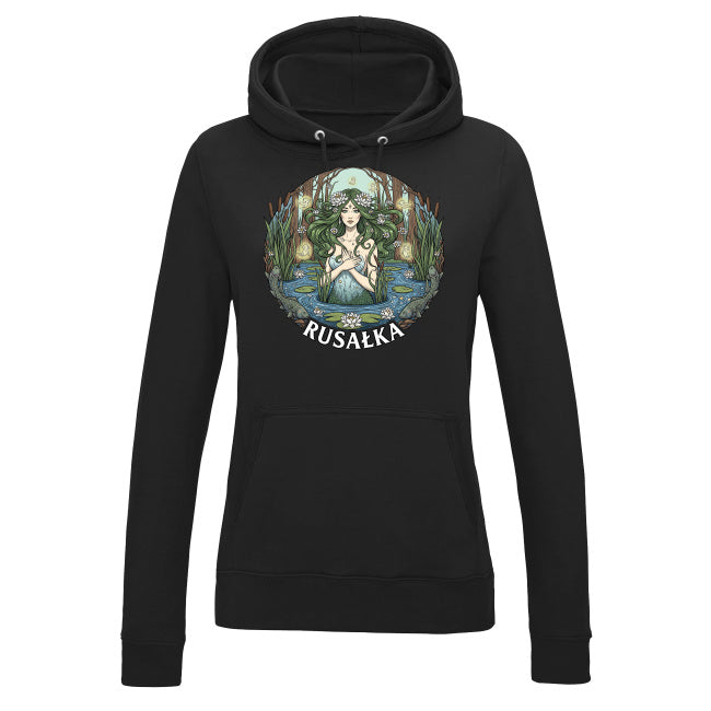 Damska bluza z kapturem - Rusałka - Mitologia słowiańska