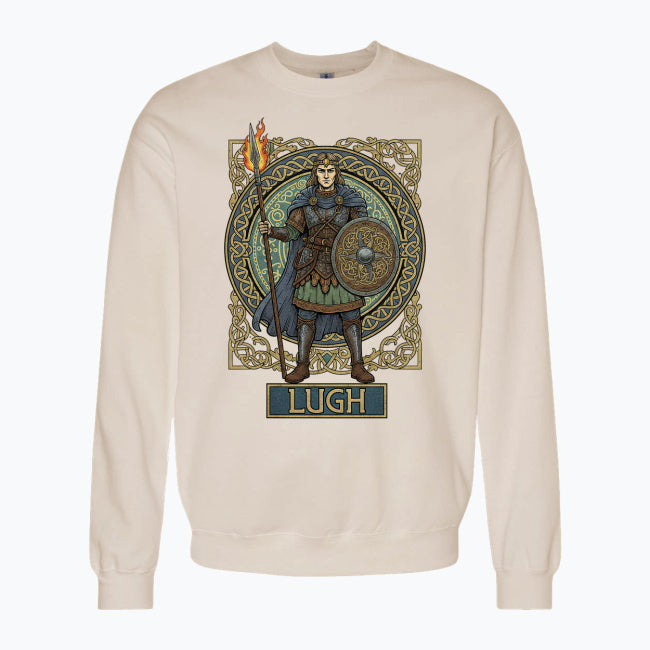 Bluza męska z nadrukiem - Lugh - Mitologia celtycka