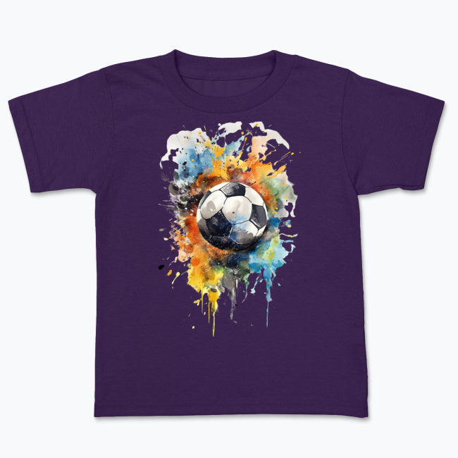 T-shirt dziecięcy - Piłka w kolorach