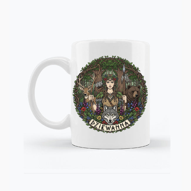 Kubek z nadrukiem - Dziewanna - Mitologia słowiańska