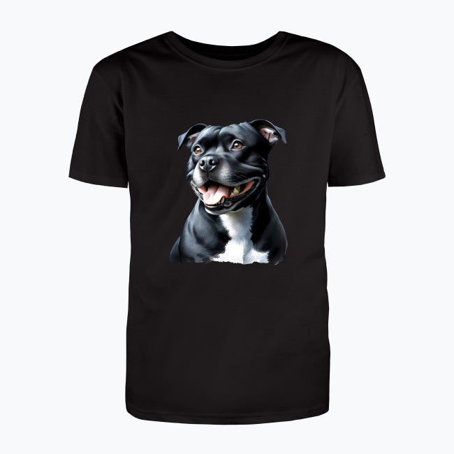 Koszulka męska z nadrukiem - Staffordshire Bull Terrier