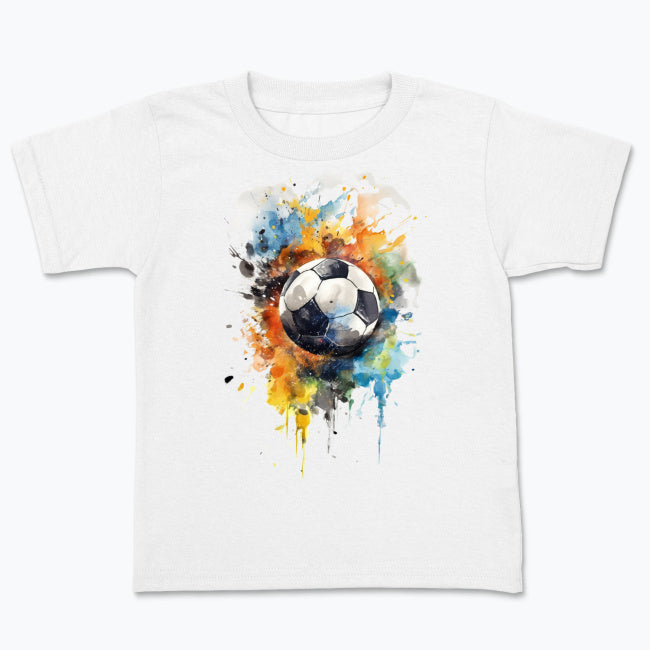 T-shirt dziecięcy - Piłka w kolorach