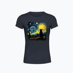T-shirt z nadrukiem - Kot van Gogha