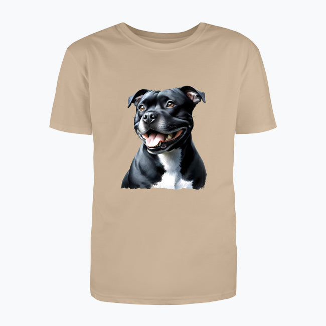 Koszulka męska z nadrukiem - Staffordshire Bull Terrier