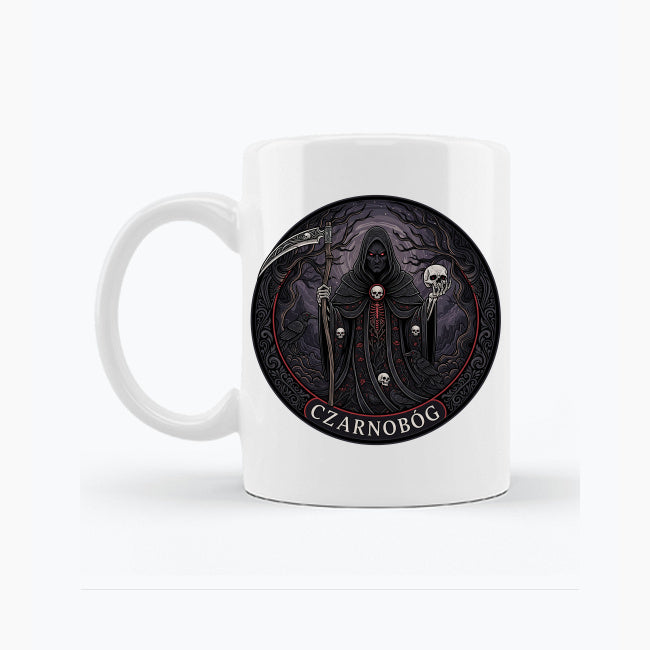 Kubek z nadrukiem - Czarnobóg - Mitologia słowiańska