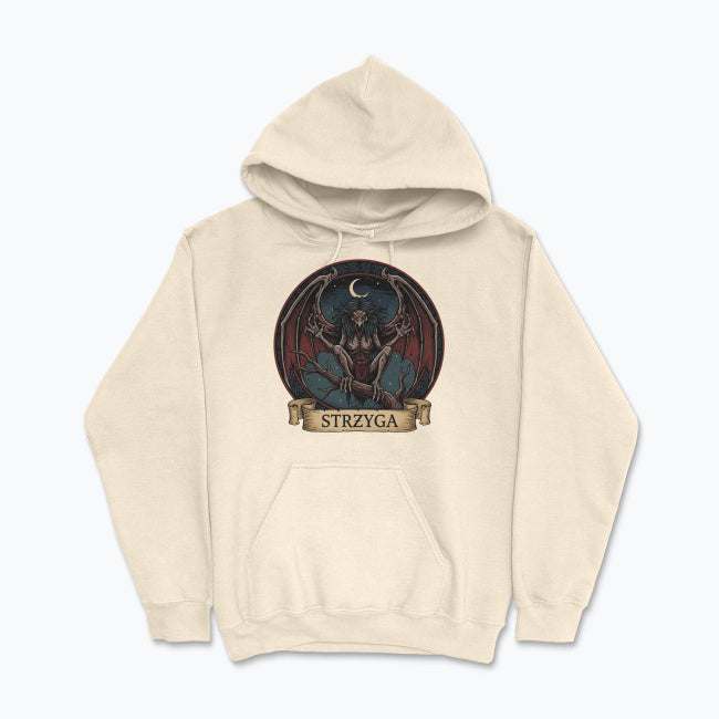 Bluza męska z kapturem - Strzyga - Mitologia słowiańska