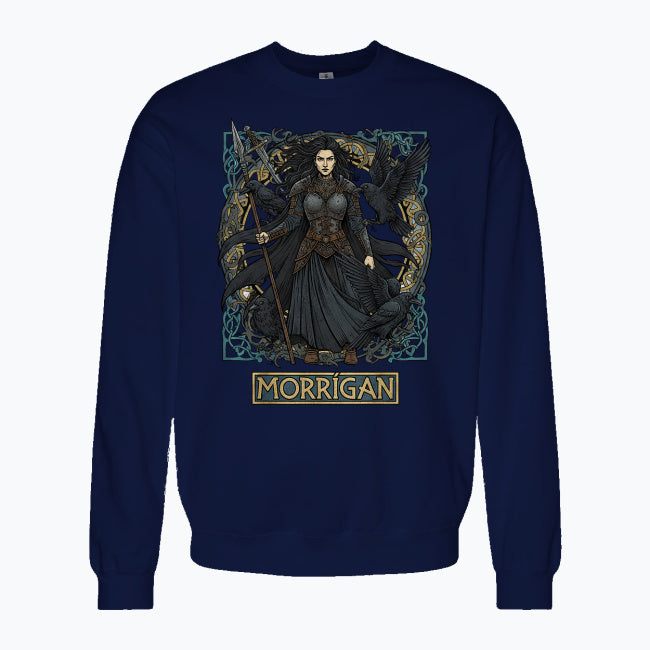 Bluza damska z nadrukiem - Morrigan - Mitologia celtycka