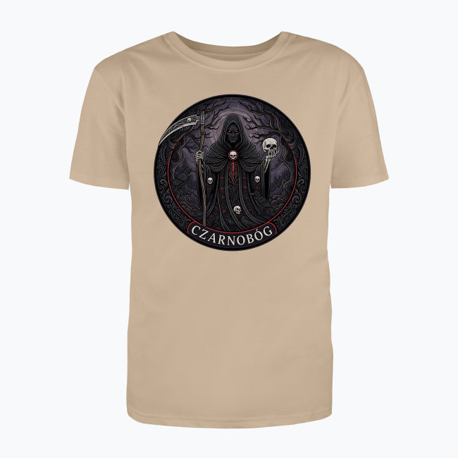 T-shirt męski z nadrukiem - Czarnbóg - Mitologia słowiańska