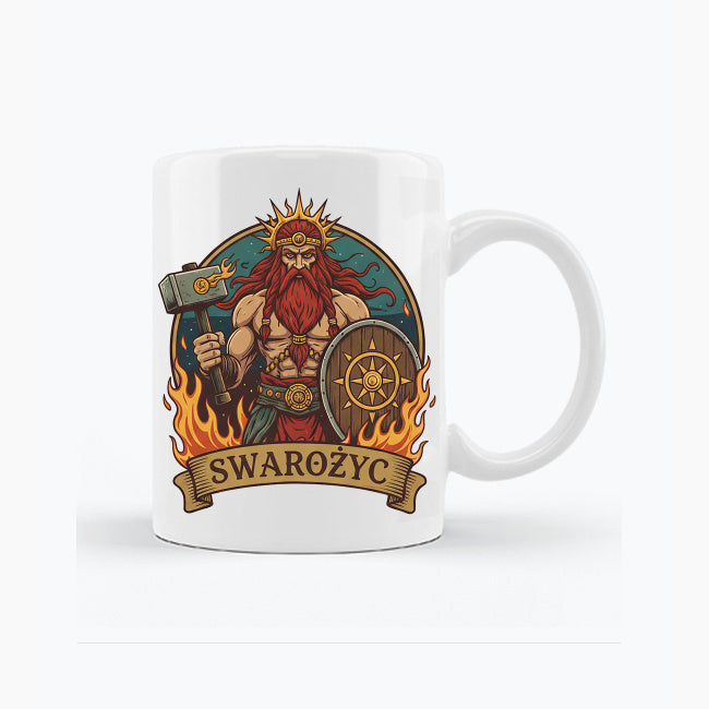 Kubek z nadrukiem - Swarożyc - Mitologia słowiańska