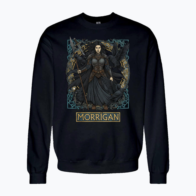 Bluza damska z nadrukiem - Morrigan - Mitologia celtycka