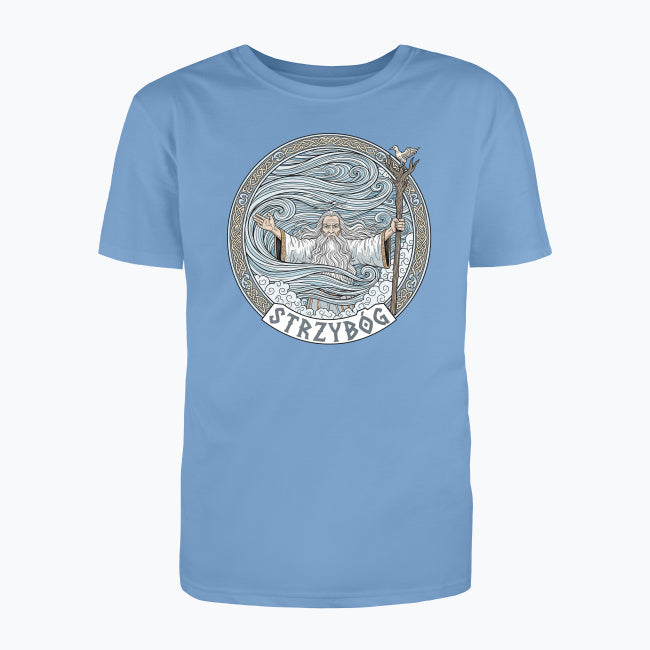 T-shirt męski z nadrukiem - Strzybóg - Mitologia słowiańska