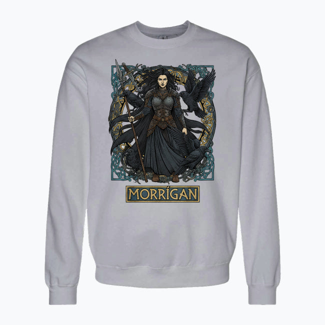 Bluza damska z nadrukiem - Morrigan - Mitologia celtycka