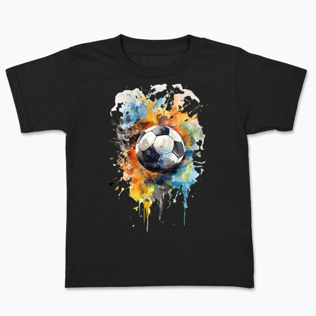 T-shirt dziecięcy - Piłka w kolorach