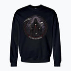 Bluza męska z nadrukiem - Czarnobóg - Mitologia słowiańska