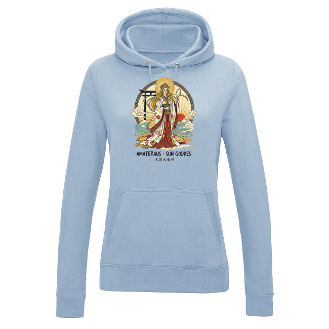 Damska bluza z kapturem - Amateraus - Mitologia japońska