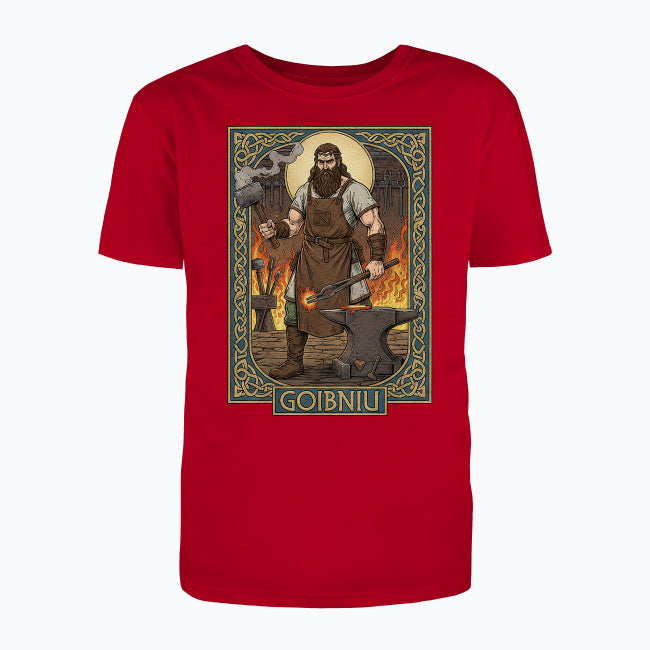 T-shirt męski z nadrukiem - Goibniu - Mitilogia celtycka