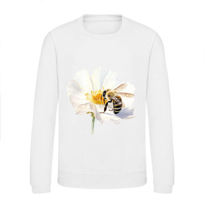 Bluza dziecięca - Pszczoła na kwiatku