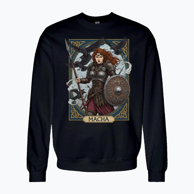 Bluza damska z nadrukiem - Macha - Mitologia celtycka