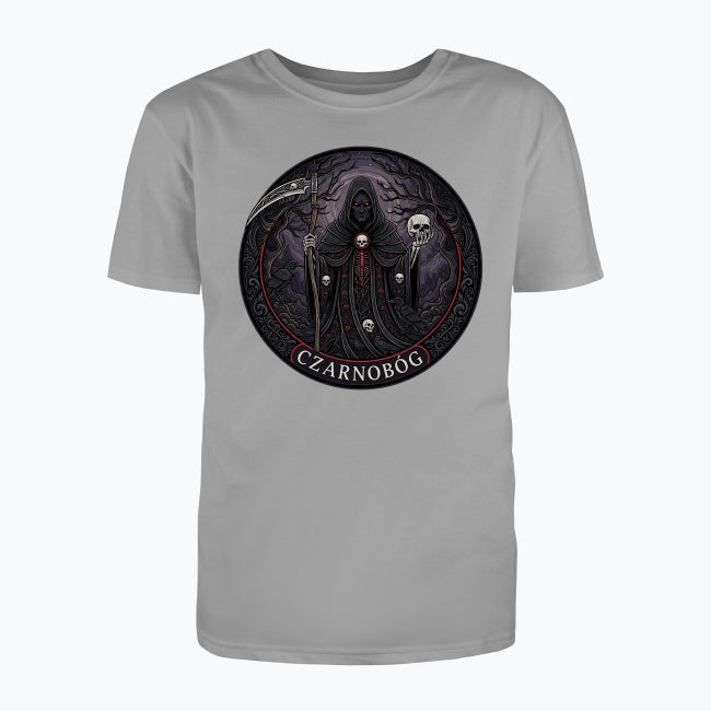 T-shirt męski z nadrukiem - Czarnbóg - Mitologia słowiańska