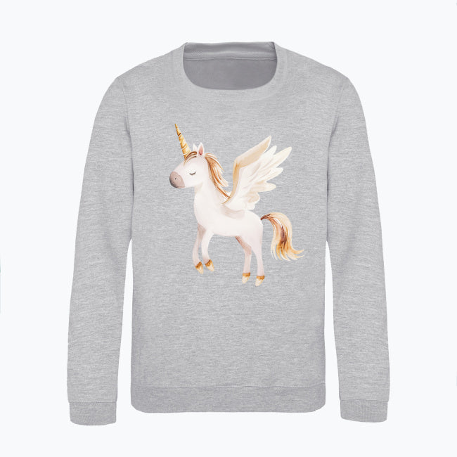 Bluza dziecięca z nadrukiem - Jednorożec