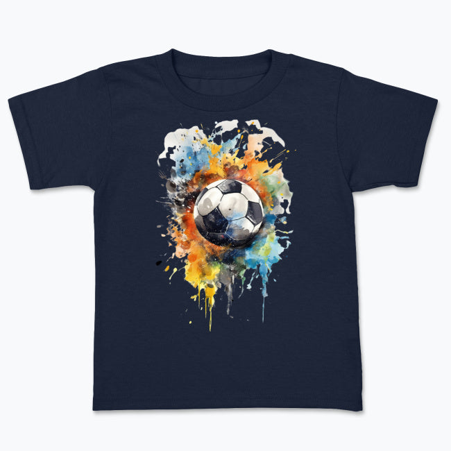 T-shirt dziecięcy - Piłka w kolorach
