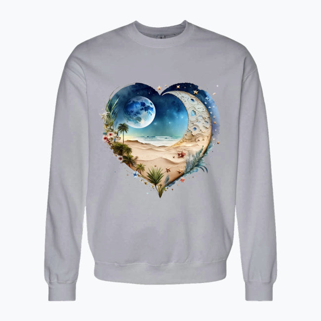 Bluza damska - Księżycowe serce