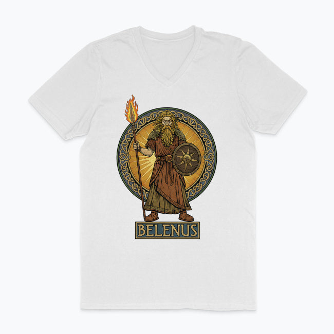 Męska koszulka V-neck - Belenus- Mitologia celtycka