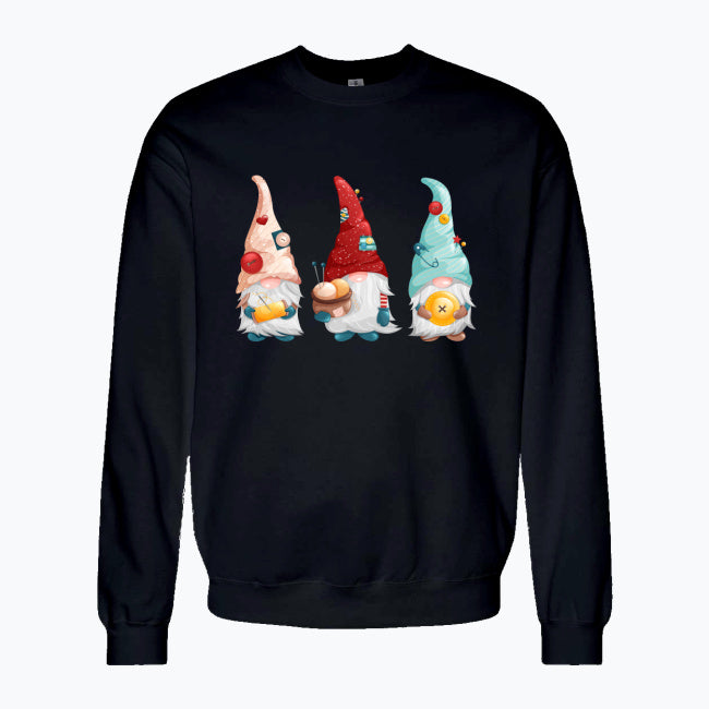 Bluza damska z nadrukiem - Pracowite gnomy