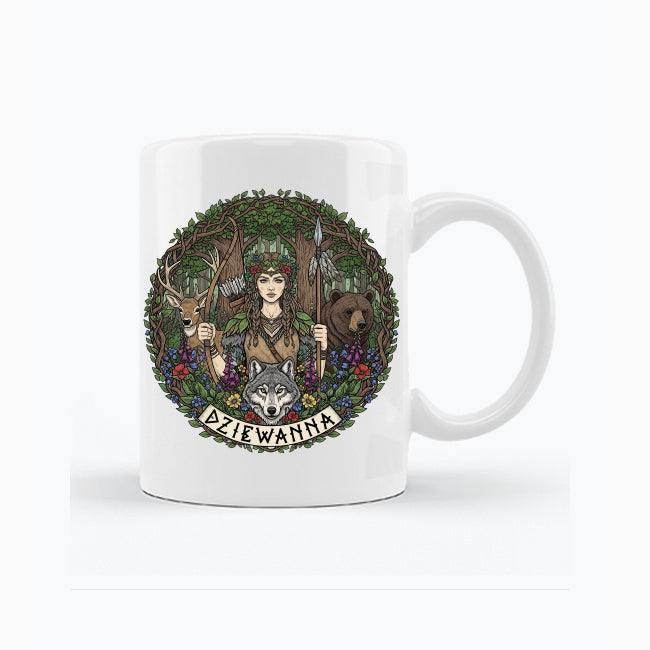 Kubek z nadrukiem - Dziewanna - Mitologia słowiańska