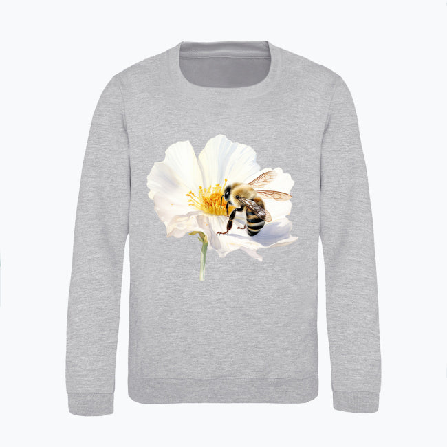 Bluza dziecięca - Pszczoła na kwiatku