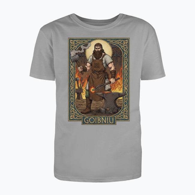 T-shirt męski z nadrukiem - Goibniu - Mitilogia celtycka