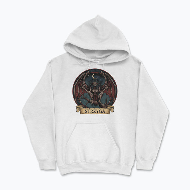 Bluza męska z kapturem - Strzyga - Mitologia słowiańska