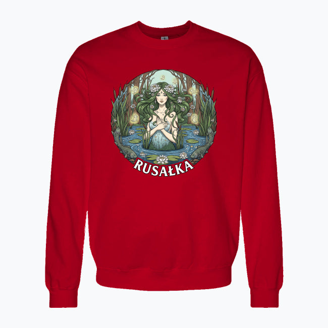 Bluza damska z nadrukiem - Rusałka - Mitologia słowiańska