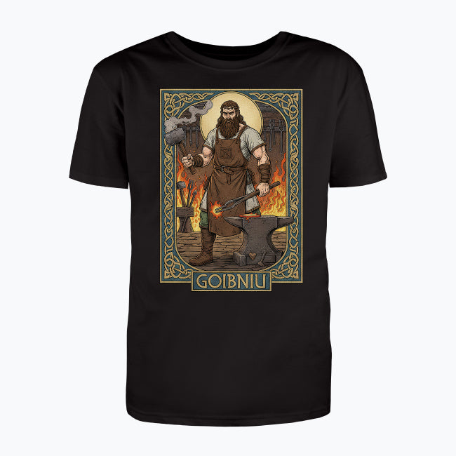 T-shirt męski z nadrukiem - Goibniu - Mitilogia celtycka