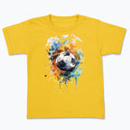 T-shirt dziecięcy - Piłka w kolorach