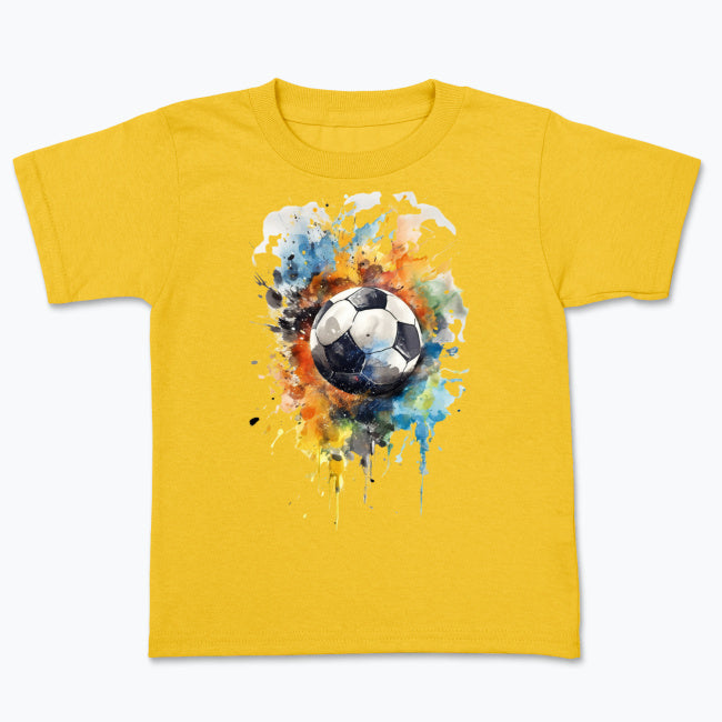 T-shirt dziecięcy - Piłka w kolorach