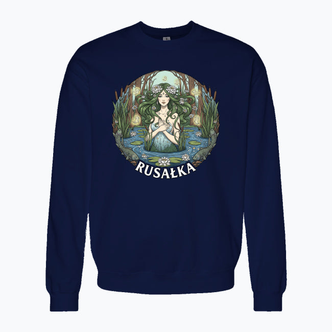 Bluza damska z nadrukiem - Rusałka - Mitologia słowiańska