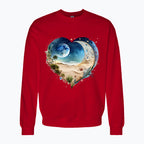 Bluza damska - Księżycowe serce