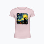 T-shirt z nadrukiem - Kot van Gogha