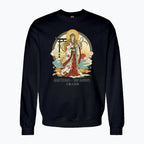 Bluza damska z nadrukiem - Amateraus - Mitologia Japońska