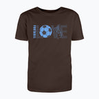 T-shirt męski z nadrukiem - Love football