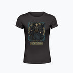T-shirt damski z nadrukiem - Morrigan - Mitologia celtycka