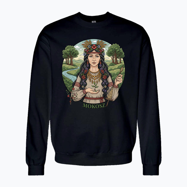 Bluza damska z nadrukiem - Mokosz - Mitologia słowiańska