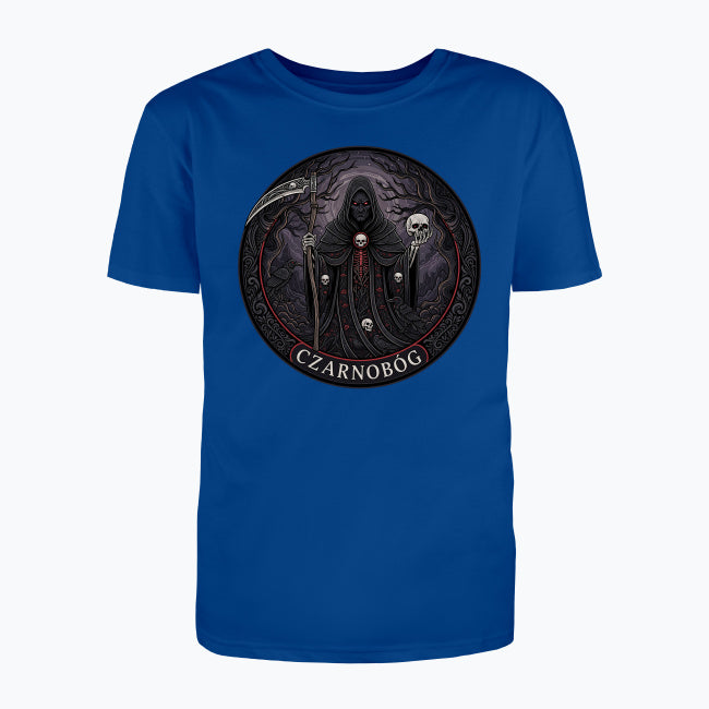 T-shirt męski z nadrukiem - Czarnbóg - Mitologia słowiańska