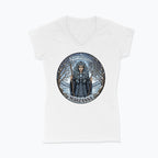 Koszulka damska V-neck - Marzanna - Mitologia słowiańska