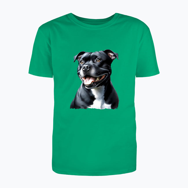 Koszulka męska z nadrukiem - Staffordshire Bull Terrier