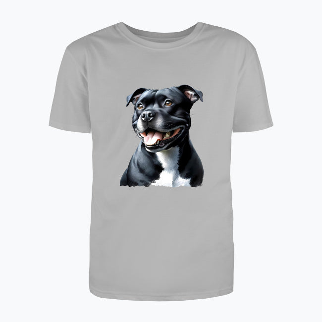Koszulka męska z nadrukiem - Staffordshire Bull Terrier
