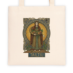 Torba bawełniana z nadrukiem - Mitologia Celtycka – Tailtiu