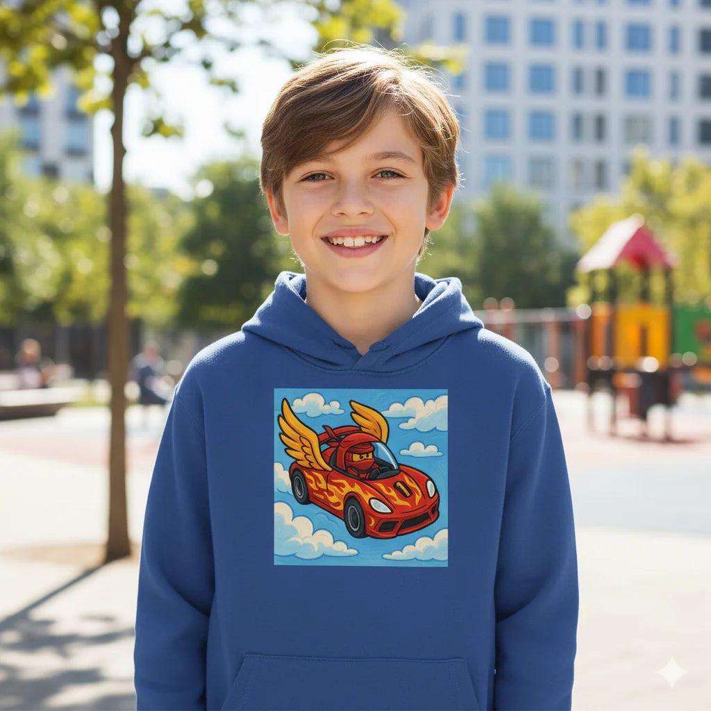 Bluza dziecięca z kapturem personalizowana z nadrukiem własnego zdjęcia