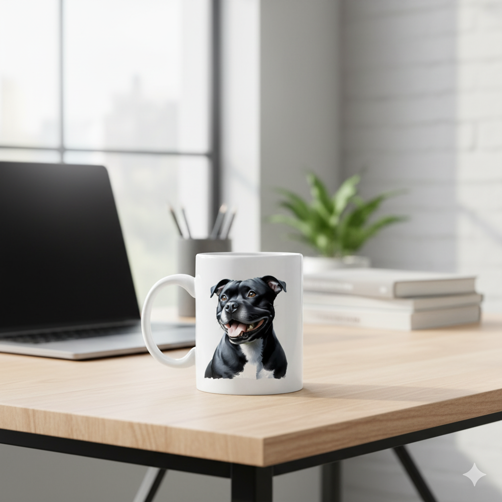 Kubek z nadrukiem  - Staffordshire Bull Terrier